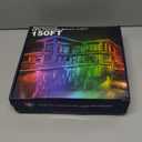 FBZ 150FT Permanent Outdoor RGB Lights - IP67 Waterproof with Smart App Control Remote,DIY Scene Modes, Music Synchronization,Eaves Lights for Garden Decor,Deck,Christmas