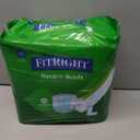 FitRight Adult Diapers, Extra Heavy Absorbency, L (Waist Size 44in-56in), 20 Count, OptiFit Incontinence Briefs for Men and Women, Disposable, Moisture Wicking, Leak Protection,