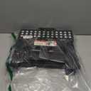 ACSTEP Foldable Step Stool for Kids and Adults,15-Inch Extra Wide 9-Inch Height (2 Pack) More Safe and Comfortable Holds Up to 300 lbs Folding Step Stool for Bathroom, Garden, KitchenBlack