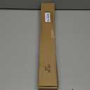 Box Space Curtain Rods for Windows 28 to 42 inches, 6/ 8 inch Diameter Adjustable Length End Cap Style Curtain Rod Set, Decorative Curtain Rod with Brackets - Black