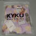 KYKU Men's Casual Button-Down Shirts Hawaiian Shirt Short Sleeve Beach Clothes with Pockets (Pink, XXXL)