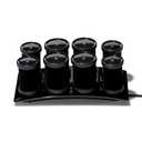 T3 - Volumizing Hot Rollers LUXE | Premium Hair Curler Set for Long Lasting Volume, Body & Shine | Set of 8-4 XL (1.75") & 4 Large (1.5)