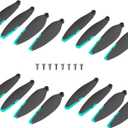 16 Pcs Propellers for S159 Drone Mini Propellers, Propellers Replacements Low-Noise and Quick-Release Blades Props, s159 Drone Part Accessories