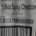 Quest Nutrition Cheese Crackers, Spicy Cheddar Blast, 10g of Protein, Low Carb, Made with Real Cheese, 12 Count (1.06 oz bags), Best By: 01/10/2026