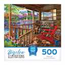 Roseart - Bigelow Illustrations - Porch Life- 500 Piece Jigsaw Puzzle for Adults