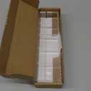 Holder for Cabinet Acrylic Organizer Easy to Install Container Storage Dispenser Reusable for Refrigerators, Clear