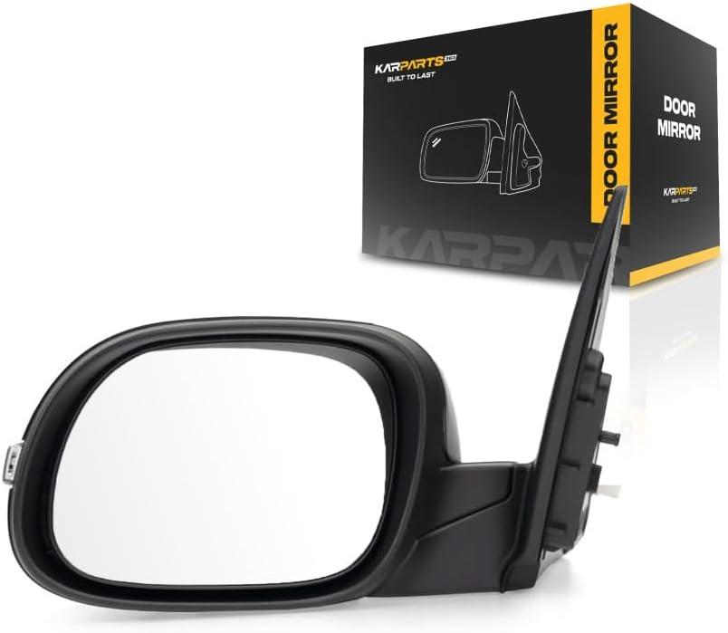 For Kia Soul 2014 2015 2016 2017 2018 2019 Door Mirror Driver Side | Power | Heated | w/Signal Indicator | Paint To Match | Replacement For 87610-B2550 | KI1320178