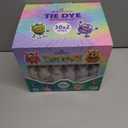 30 Colors Tie Dye Kit, Tie Dye Set for Kids, Pre-Filled Tye Dye Bottles, Non Toxic Permanent Fabric Dye Art Set, Easy DIY Fabric Art - Create Fun (30 Colors)