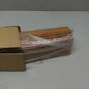 CALYX INTERIORS Cordless Bamboo Roman Shade Blind, Light Filtering, 36" W x 48" H, Ceylon Chestnut