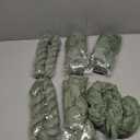 Wigenius 6 Pack Sage Green Cheesecloth Table Runner Semi-Transparent Fabric 35 X 120 Inch Boho Restic Gauze Table Runners for Wedding Party Baby Shower Decoration