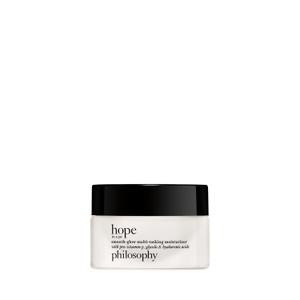 philosophy hope in a jar smooth-glow multi-tasking face moisturizer - with pro-vitamin P, glycolic & hyaluronic acid - provides deep & long-lasting hydration & smoother, radiant skin (0.5 Fl Oz (Pack of 1))