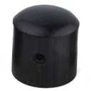 Guyker 3Pcs Ebony Potentiometer Control Knobs Dia. 6mm (0.24") Shaft Pots - Rotary Volume Tone Knob Replacement Part for Electric Guitar or Precision Bass