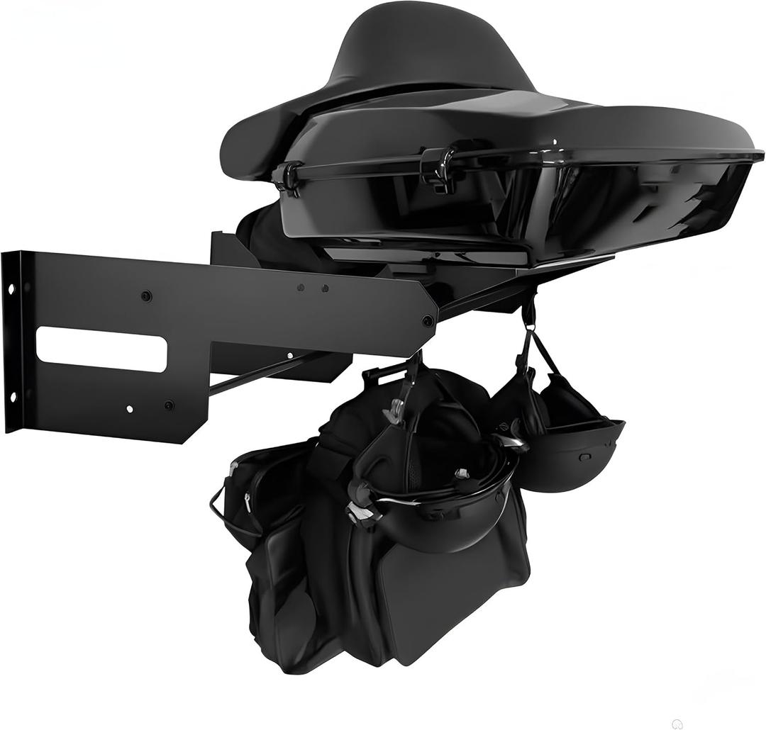 Harley Davidson Detach Depot Wall Rack Tour Trunk Pack Pak Luggage Racks Fits for Harley Touring Street Glide Road King Electra