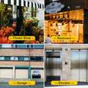 5 Inch Backlit House Numbers for Outside, Stainless Steel, LED Illuminated Home Address Number, Modern Lighted Address Signs for Houses, Restaurant, Waterproof