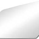 BOOLEE Mirror Glass Replacement fit for 2009-2016 Chevy Traverse 2007-2016 GMC Acadia 2017 GMC Acadia Limited 2007-2010 Saturn Outlook Driver Left Side LH With Adhesives