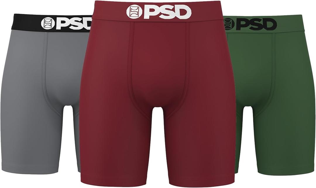PSD Male Xmas Cotton 3-Pack (XX-Large, X-mas Solid Cotton 3 Pack)