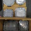 KOMUEE 12 Pack Glass Food Containers with Lids, Airtight Glass Lunch Containers BPA Free - Microwave Freezer Storage Containers