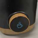 AMZCHEF 8-IN-1 Milk Frother and Steamer 550 Watts, 21 oz Split Stainless Steel Automatic Steamer, Milk's Warmer for Latte, Cappuccino, Hot and Cold Froth, Heated Milk, Hot Chocolate, Baby Food silver (Black)