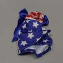CuteBone Dog Dresses Velvet 4th of July Small Dogs Clothes Onesie Pet Apparel Girl Puppy Skirt with Bow Hair Rope CVA39M-D