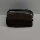 Rose Home Fashion Geometrical Throw Sofa Cover Blanket, Washable Couch Covers for 3 Cushion Couch Sofa Pet Friendly, Furniture Protector for Dogs (X-Large, Chocolate)