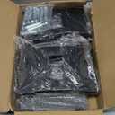 HW-339 Wall Mount Speakers Brackets Support up to 100lbs Swivel & Tilt, PA Speaker Wall Mount for Large Speakers, Mounting Screws Hidden(2 Packs, Black)