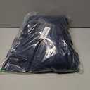 Shreem Linen RV Bunk Sheets 30x75, 100% Egyptian Cotton 4-Piece Camper Bedding Set, Fits 10-12" Deep RV Mattress, Navy Blue