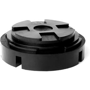 Universal Fit 5.5 Large Rubber Jack Pad/Slotted Jack Pucks | Made from Heavy Duty Rubber, The Ultimate Protector for Frame Rail and Paint