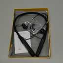 Neckband Bluetooth Headphones, 1000H Extra Battery Life with Display Magnetic Earphones,Wireless Stereo Earbuds with Microphone, Waterproof in-Ear Headset for Sports/Workout/Office (Yellow)