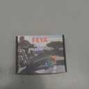 FEYA Motorcycle Helmet Speakers High Battery Life Helmet Headphone IPX6 Automatic Answer/Call Music Control/Intelligent Noise/Wake up Siri, 2 Different Types of Mic - Compatible with All Helmets - Y10