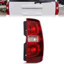 Tail Lights Assembly Fit for 2007-2014 07-14 Chevrolet Chevy Tahoe/Suburban 1500 2500 Rear Brake Lamps Replaces Passenger Side