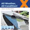ICEXSNOW Silicone Windshield Wiper Blades Replacement for Volkswagen VW Tiguan 2022-2018 /Touareg 2023-2019 Automotive Replacement Windshield Wiper Blades(25"+22"+15" Front Rear Wiper Blade Set)