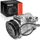 A-Premium Air Conditioner AC Compressor with Clutch Compatible with Jeep Compass Patriot 2009-2017 & Dodge Caliber 2009-2012, 1.8L 2.0L 2.4L