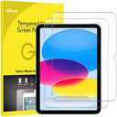 JETech Screen Protector for iPad (A16) 11th/10th Generation (2025/2022), 9H Tempered Glass Film, HD Clear, 2-Pack
