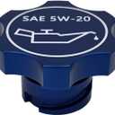 Engine Oil Filler Cap Aluminum Compatible with Ford Lincoln Mercury 1995-2020 Some Models