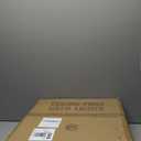 Ceiling Fans with Lights, 19.7'' Flush Mount Ceiling Fan with Lights and Remote, 3000K-6000K Dimmable Modern Low Profile Ceiling Fans for Bedroom Living Room, 6 Speeds Fandelier LED Fan Light (Black)