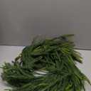 Lvydec Christmas Norfolk Pine Garlands, 6ft Real Touch Artificial Pine Garlands Greenery Faux Cedar Garland for Mantle, Holiday Indoor Outdoor Fireplace Winter Decor