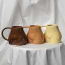 Funny butt Coffee Mug- Handcraft Women Body Butt Porcelain Coffee Mug for Travel, Funny Novelty Gift. Booty coffee mug Personalized Gifts For Your Friends, Family, and Colleagues. (Brown, Large)