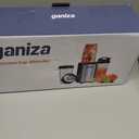 Ganiza Blender for Smoothies, 14Pcs Personal Blender for Shake and Smoothies for Kitchen with 3 Portable Cups (1x24oz & 2X17oz), Single Serve Smoothie Maker, Nutritious Recipe
