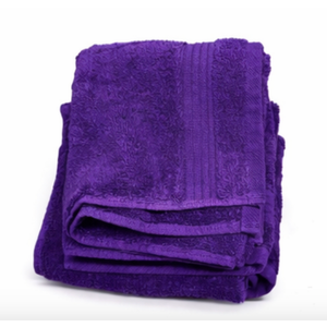 Towel 4 Pack 15x26, Purple