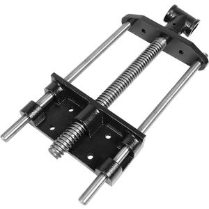 HFS(R) Woodworking Bench Vise, Heavy Duty Front Screw Vise for Workbench Chrome plating Leg Vise Hardware Woodworking (7IN)