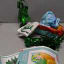 Jasonwell Pool Toys Games Set - 3 in 1 Pool Volleyball Net Basketball Hoop Ring Toss Game Inflatable Floats Water Floating Volleyball Swimming Pools Party Game Accessories Toy Gift Kids Teens Adults (Green)