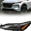 Headlight Assembly Compatible with 2021-2023 Nissan Rogue S/SV/SL/Platinum with DRL (Driver Left Side)
