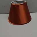 Aspen Creative 32184A Transitional Empire Shape Spider Construction Lamp Shade, Burnt Orange, 7" Top x 13" Bottom x 9-1/2" Slant Height 