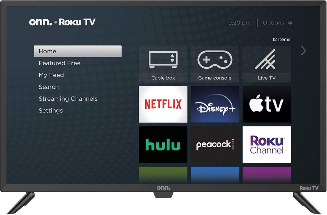 ONN 24-Inch Class HD (720P) LED Smart TV Compatible with Netflix, Disney+, YouTube, Apple TV and Google Assistant (100012590)