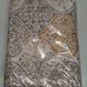 nunubaby Washable Pee Pads for Dogs, Stylish, Non-Slip and Leak-Proof Pee Pads. Reusable Potty Pads for Dogs for Crates and Floors.(Brown/Multi, 24" x48" )