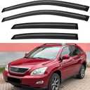 Window Visors Rain Guards for 2004-2009 Lexus RX330 RX350 RX400h