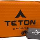 Teton Camping Seat Cushion; Stadium Seat; Office Chair; Car Pad; Inflatable, Orange