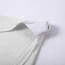 Peomeise Stretch Spandex Chair Cover for Wedding Party Dining Banquet Event (Silver, 12pcs)