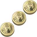 Bormioli Rocco 2-1/4", 56mm Quattro Stagioni Lids, 3 Pack
