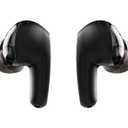 Skullcandy Rail Wireless Earbuds, Bluetooth Headphones, Noise Isolating Fit, Up to 42 Hours Battery, IP55 Sweat and Water Resistant, Microphone for iPhone Android - True Black